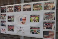 نمایشگاه ویژه یوم الله ۱۳ آبان در معاونت فنی و عملیات بیمه ای+ گزارش تصویری