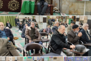 برگزاری سومین جلسه از سلسله جلسات جهاد تبیین با سخنرانی فرمانده حوزه بسیج صندوق فولاد